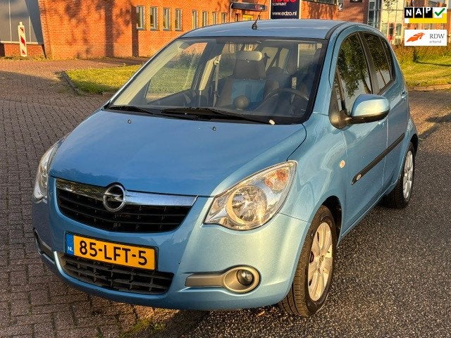 Opel Agila 1.2 Edition 5-Drs Airco El. pakket Audio-CD/MP3 L, Auto's, Opel, Voorwielaandrijving, 4 cilinders, 965 kg, Blauw