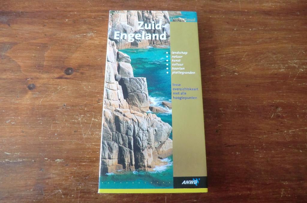 reisgids - Zuid-Engeland - anwb goud (2007) / Kent, Cornwall, Gelezen, Europa, Ophalen of Verzenden, Reisgids of -boek