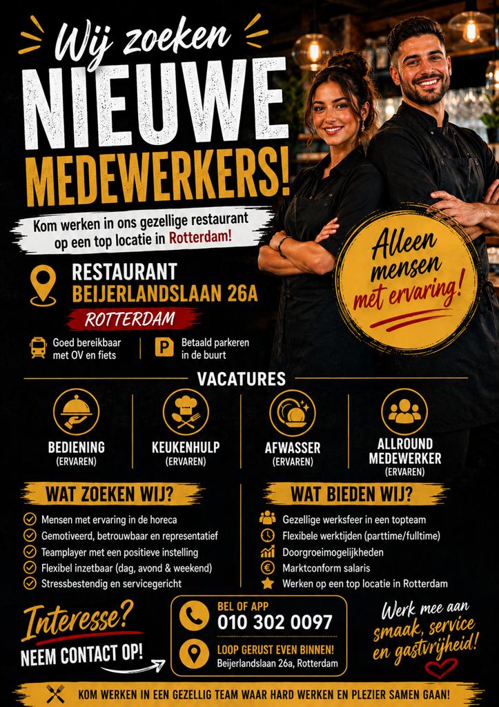 Allround medewerker, 33 - 40 uur, Overige niveaus, Overige vormen
