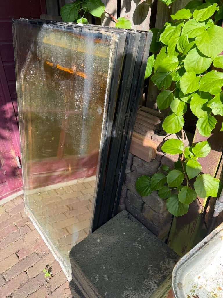 5 x isolatieglas 75x120  HR++ zonwerend climat glas, Gebruikt, Minder dan 80 cm, 120 tot 160 cm, Ophalen of Verzenden