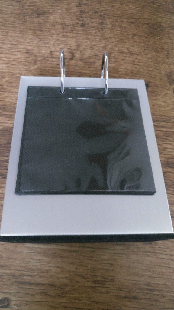 Staande fotohouder houder voor foto's omklapsysteem, Ophalen of Verzenden, Zo goed als nieuw