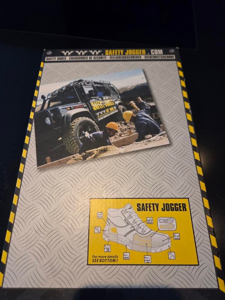 Safety Jogger Bestrun S3 Veiligheidsschoenen Maat 43 Zwart, Ophalen of Verzenden, Nieuw