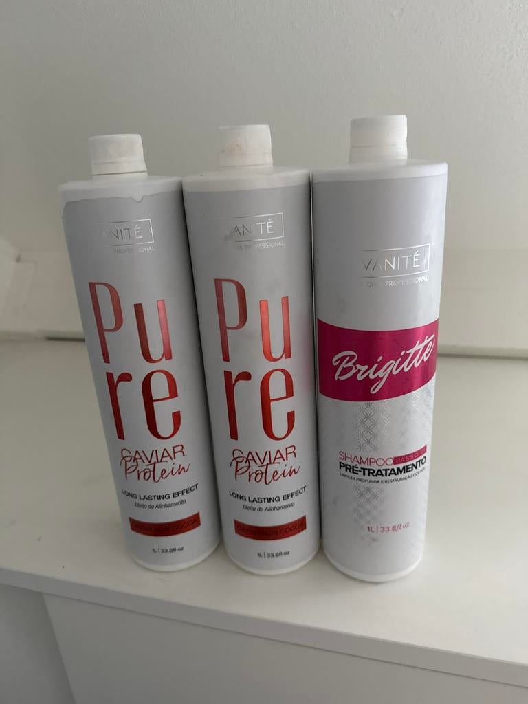 Vanité Pure Caviar Protein Keratine Behandeling Set, Sieraden, Tassen en Uiterlijk, Uiterlijk | Haarverzorging, Ophalen of Verzenden