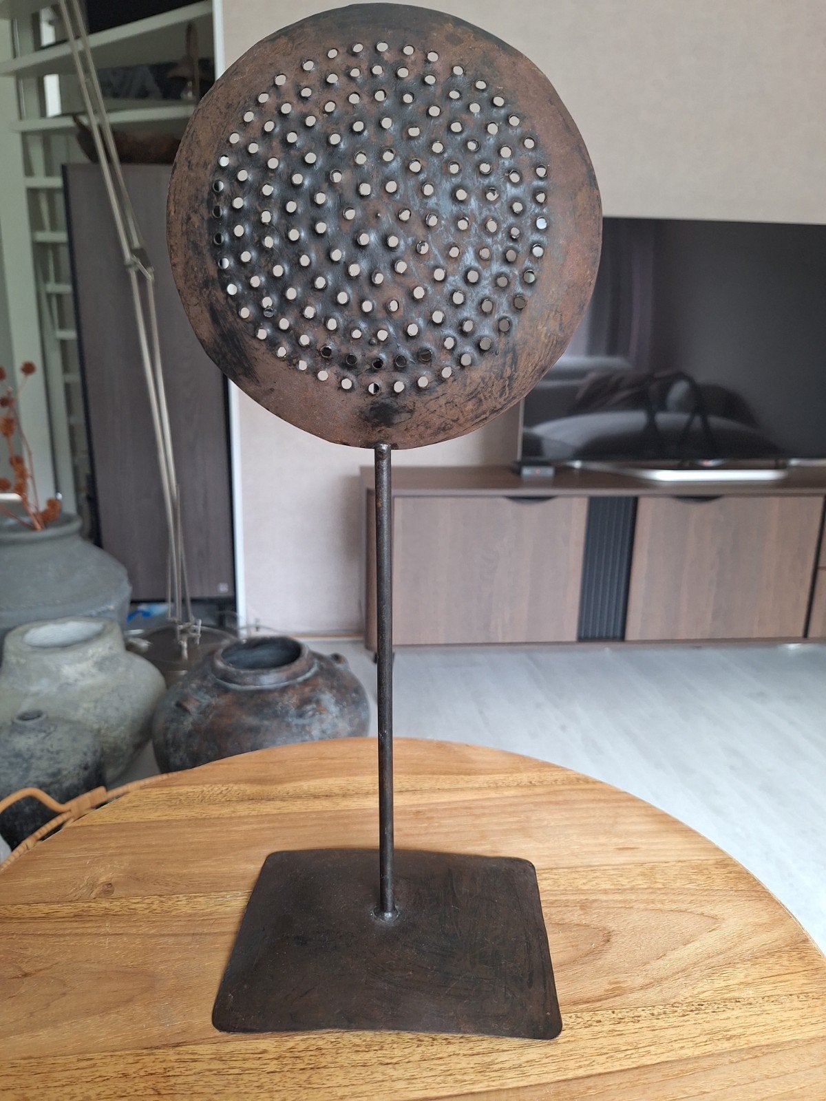 spatelhouder voor waxinelichtje, Ophalen, Zo goed als nieuw, Minder dan 100 cm, Metaal