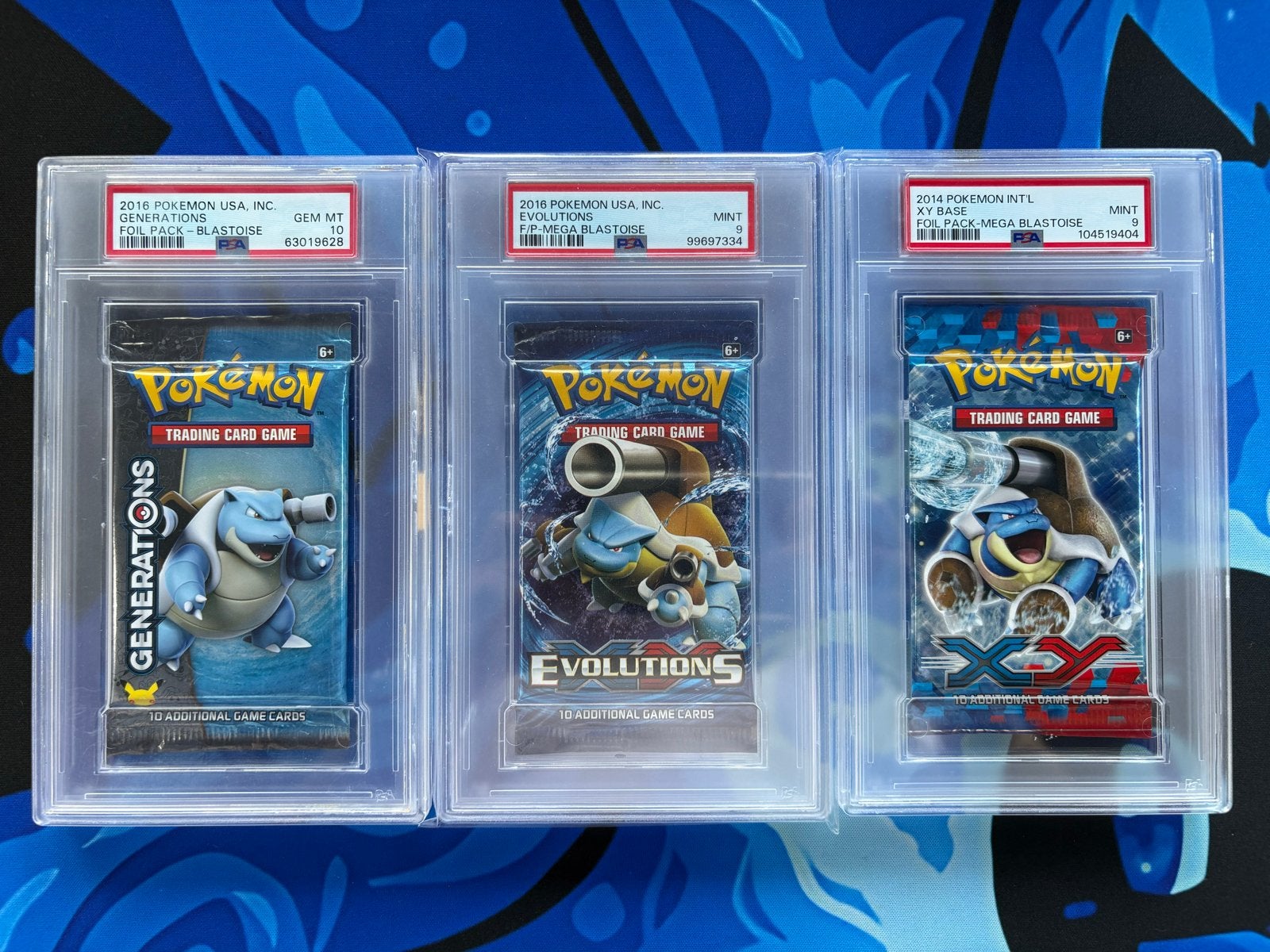 PSA Graded Pokémon Blastoise Booster Packs, Ophalen of Verzenden, Nieuw, Booster