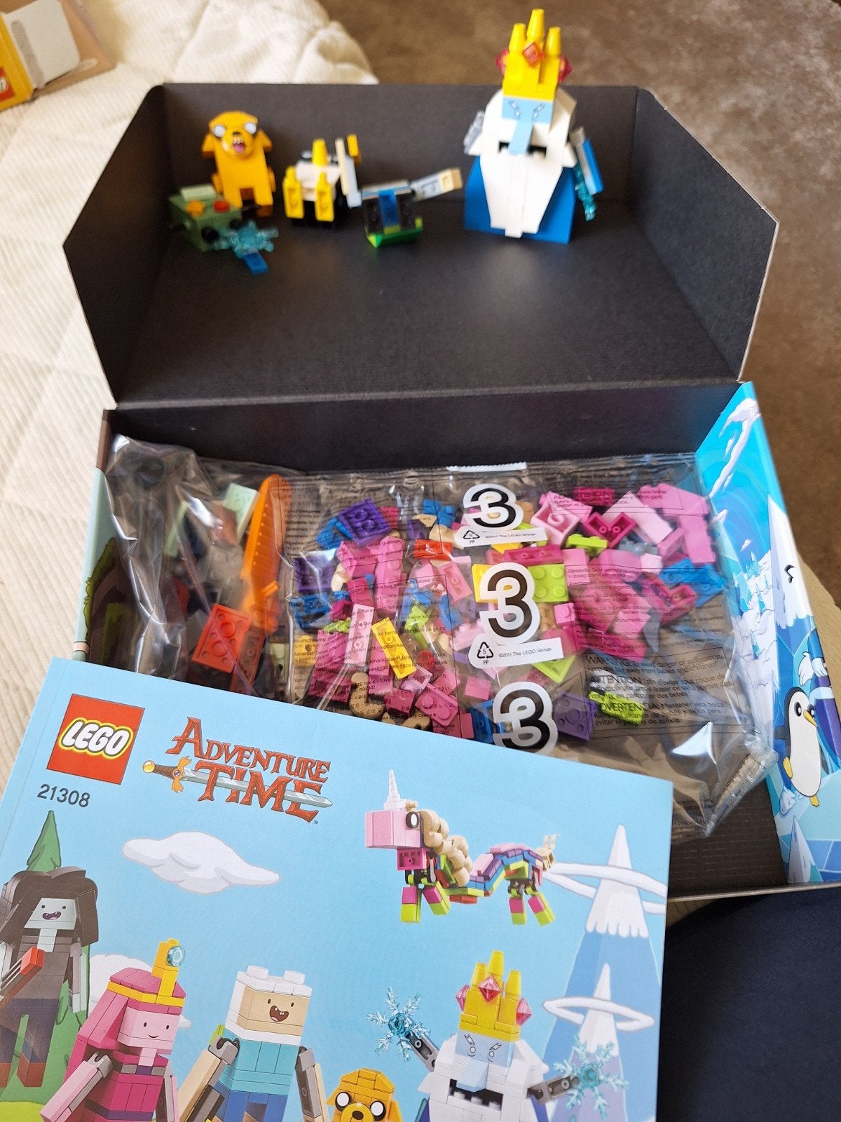 J:LEGO Ideas 21308 Adventure Time - deels nieuw complete set, Compleet, Lego, Ophalen of Verzenden, Complete set