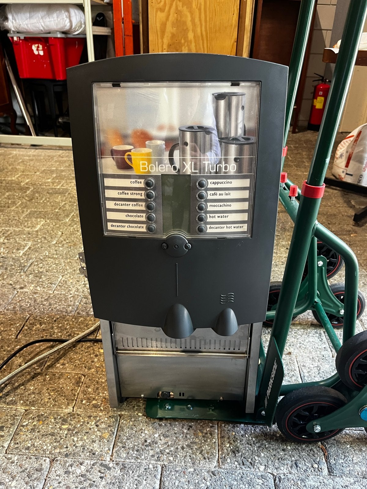 Bolero XL Turbo Koffiemachine - Professioneel, Ophalen, Gebruikt
