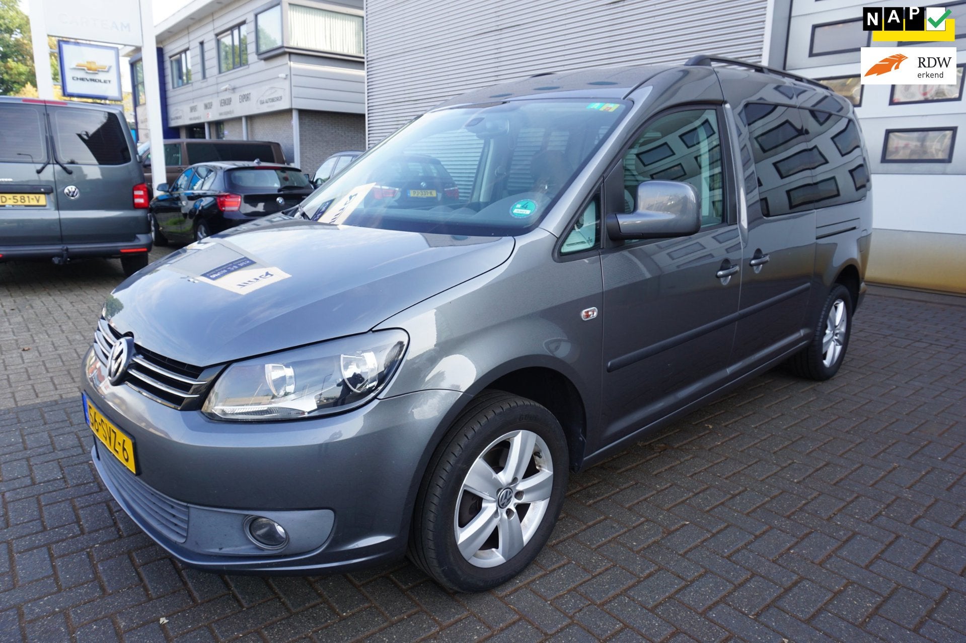 Volkswagen Caddy Maxi 1.2 TSI Comfortline /7PERSOON / NAP /, Auto's, Voorwielaandrijving, 15 km/l, 4 cilinders, 7 stoelen