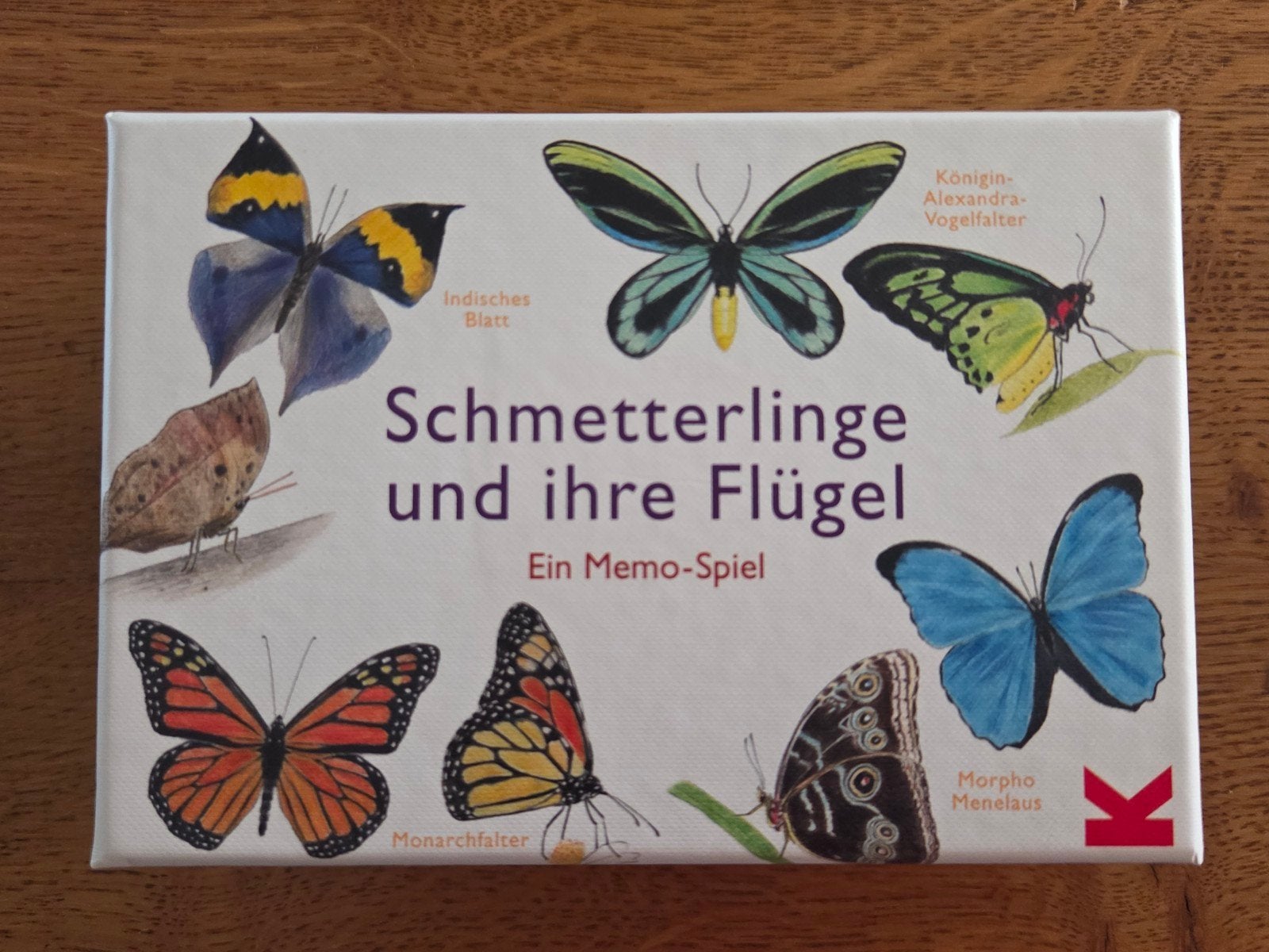 Memory spel over vlinders; Duitse versie, Hobby en Vrije tijd, Ophalen of Verzenden, Nieuw