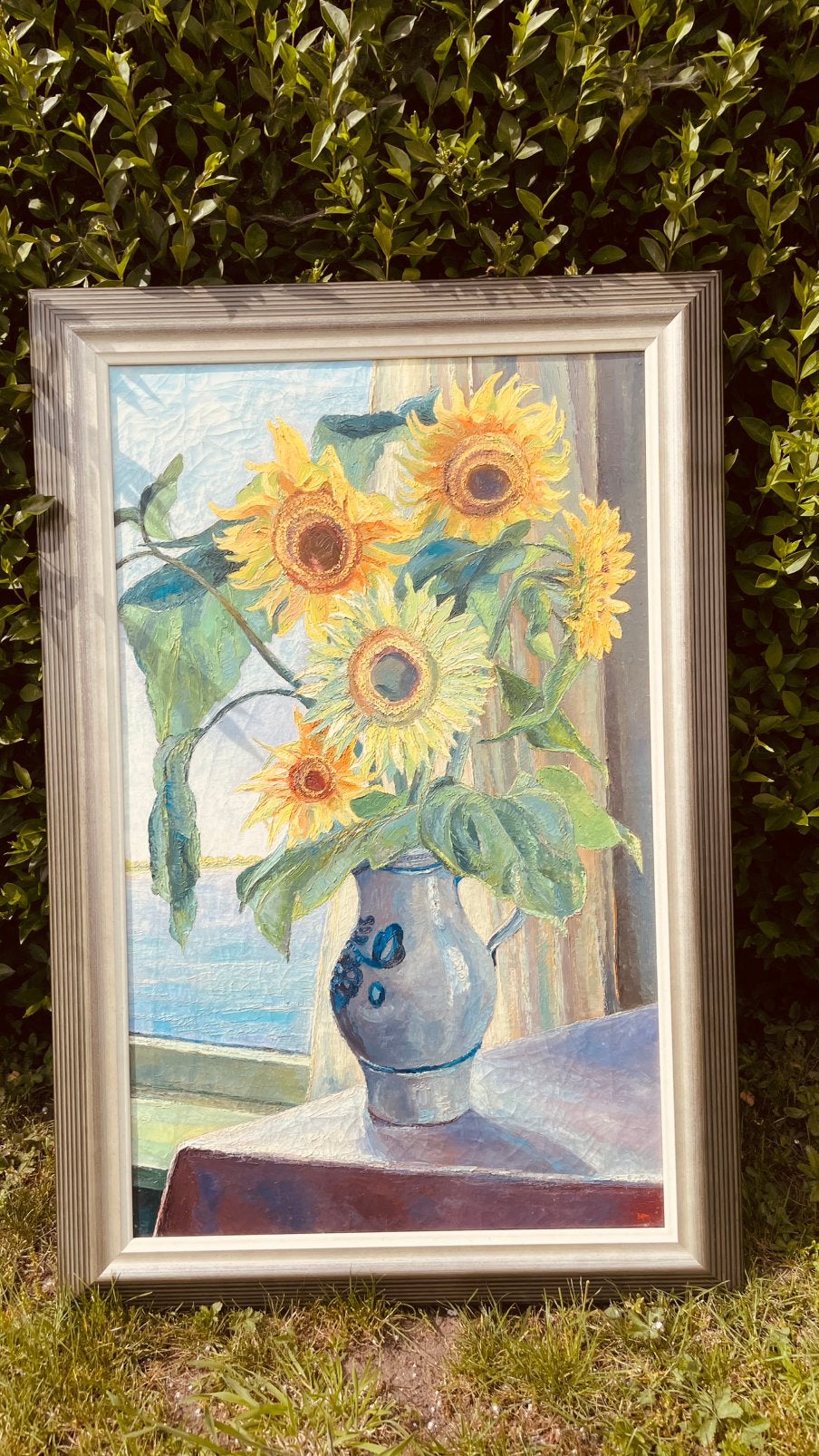 Olieverfschilderij van Han Boskamp €, Antiek en Kunst, Kunst | Schilderijen | Klassiek, Ophalen