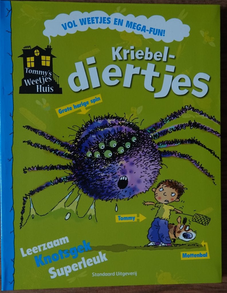 Tommy's Weetjeshuis: Kriebeldiertjes - nieuw, Boeken, Natuur, Ophalen of Verzenden, Nieuw, Natuur algemeen, Philip Ardagh