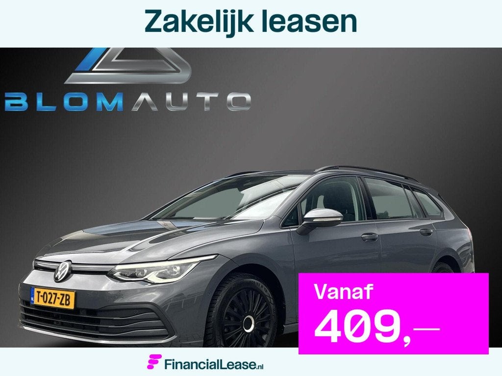 Volkswagen Golf Variant 1.5 eTSI 170PK DSG LPG-G3 IQ-LED+ACC, Automatische klimaatregeling, Stof, 4 cilinders, 700 kg