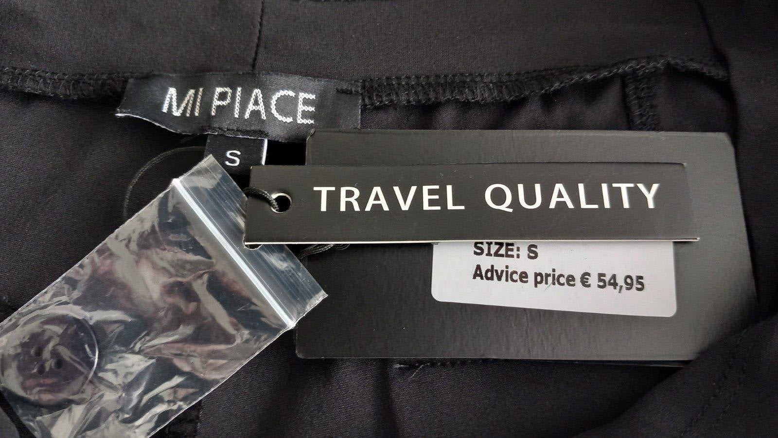 MI PIACE* ZWARTE TRAVELSTOF CAPRI/KNIEBROEK., MI PIACE., Zwart, Nieuw, Ophalen of Verzenden