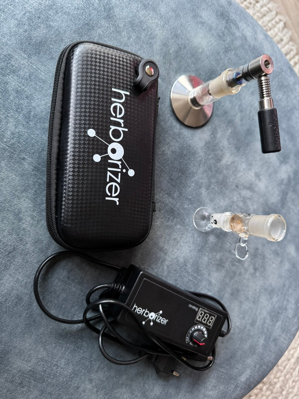 Herborizer TI injector vaporizer, Verzamelen, Ophalen of Verzenden, Zo goed als nieuw, (Water)pijp