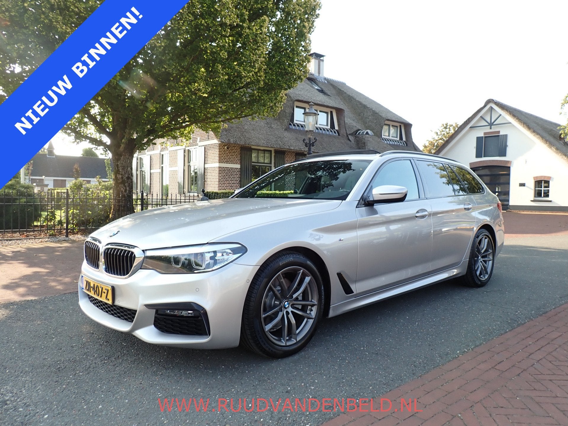 BMW 5 Serie Touring 520i TREKHAAK / M-PAKKET / SCHUIF-KANTEL, Automaat, 1998 cc, Achterwielaandrijving, 4 cilinders