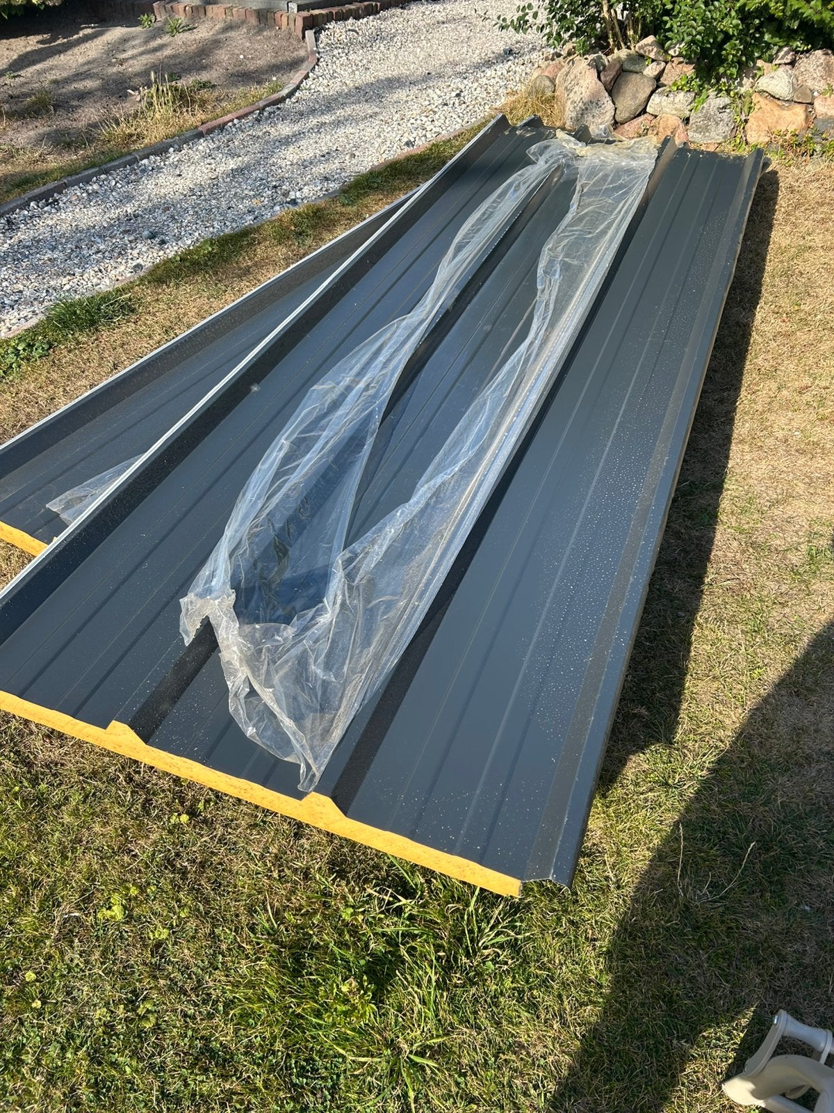 Dakplaat trapezium 3-kroon, Doe-het-zelf en Verbouw, Ophalen, Zo goed als nieuw