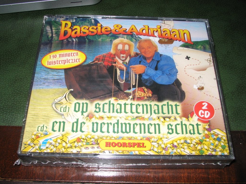 Bassie Adriaan – Schattenjacht – Verdwenen Schat – Hoorspel, Ophalen of Verzenden, Nieuw in verpakking