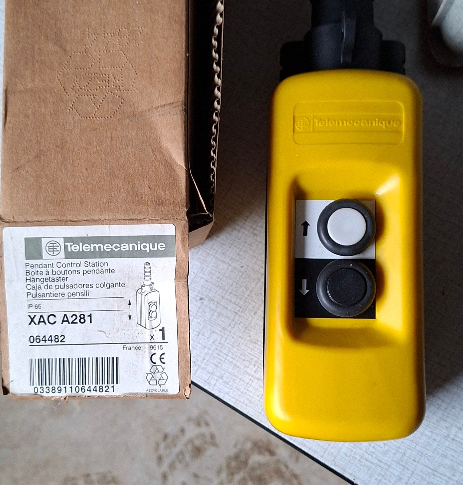 Hangende drukknop kast XAC A281 afstandbediening, Ophalen of Verzenden, Nieuw