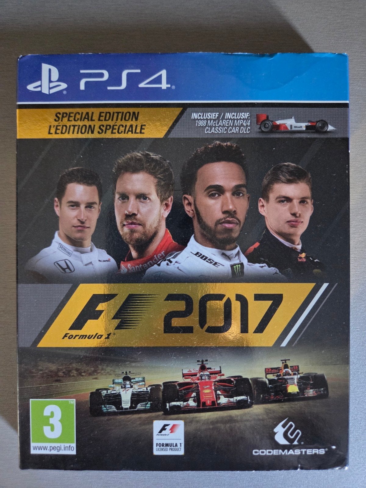 F1 2017 Special Edition PS4 - Racegame met Classic Car DLC, Online, Gebruikt, 1 speler, Racen en Vliegen