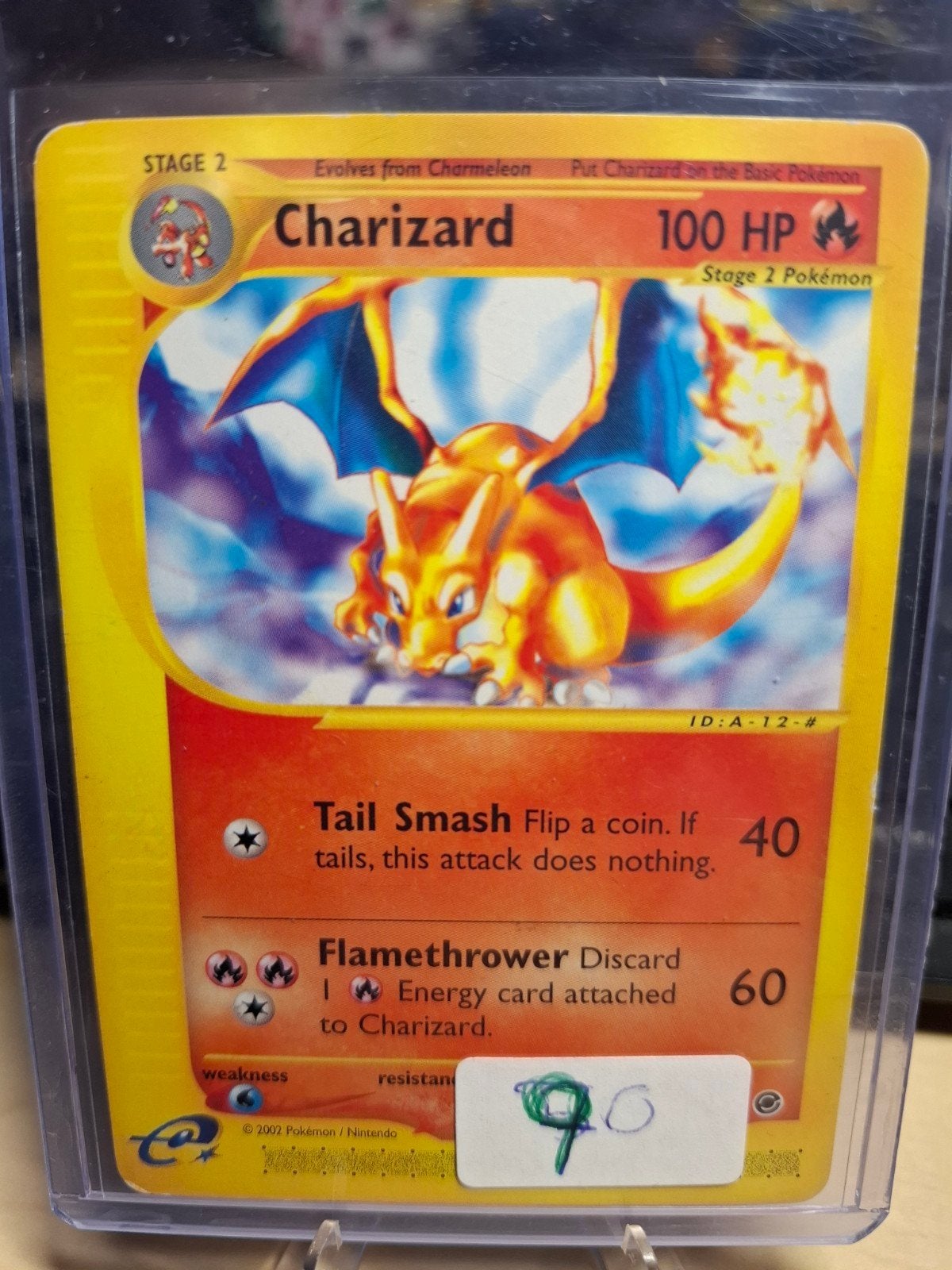 Charizard Pokémon kaart - Expedition Base Base Set, Ophalen, Gebruikt, Losse kaart
