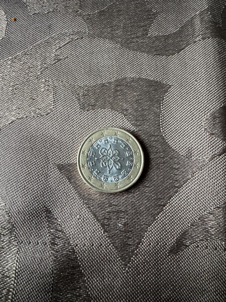 Portugese 1 euro, Ophalen of Verzenden, Portugal, 1 euro, Losse munt