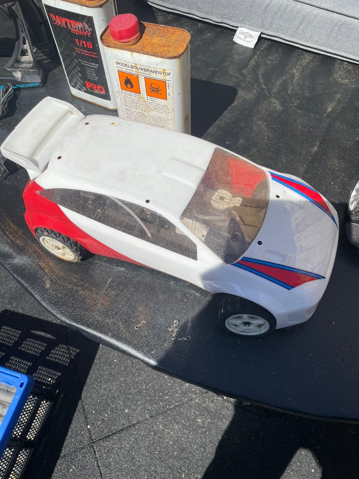 Te Koop Nitro auto, Hobby en Vrije tijd, Modelbouw | Radiografisch | Auto's, Ophalen, Gebruikt, Auto onroad, Nitro