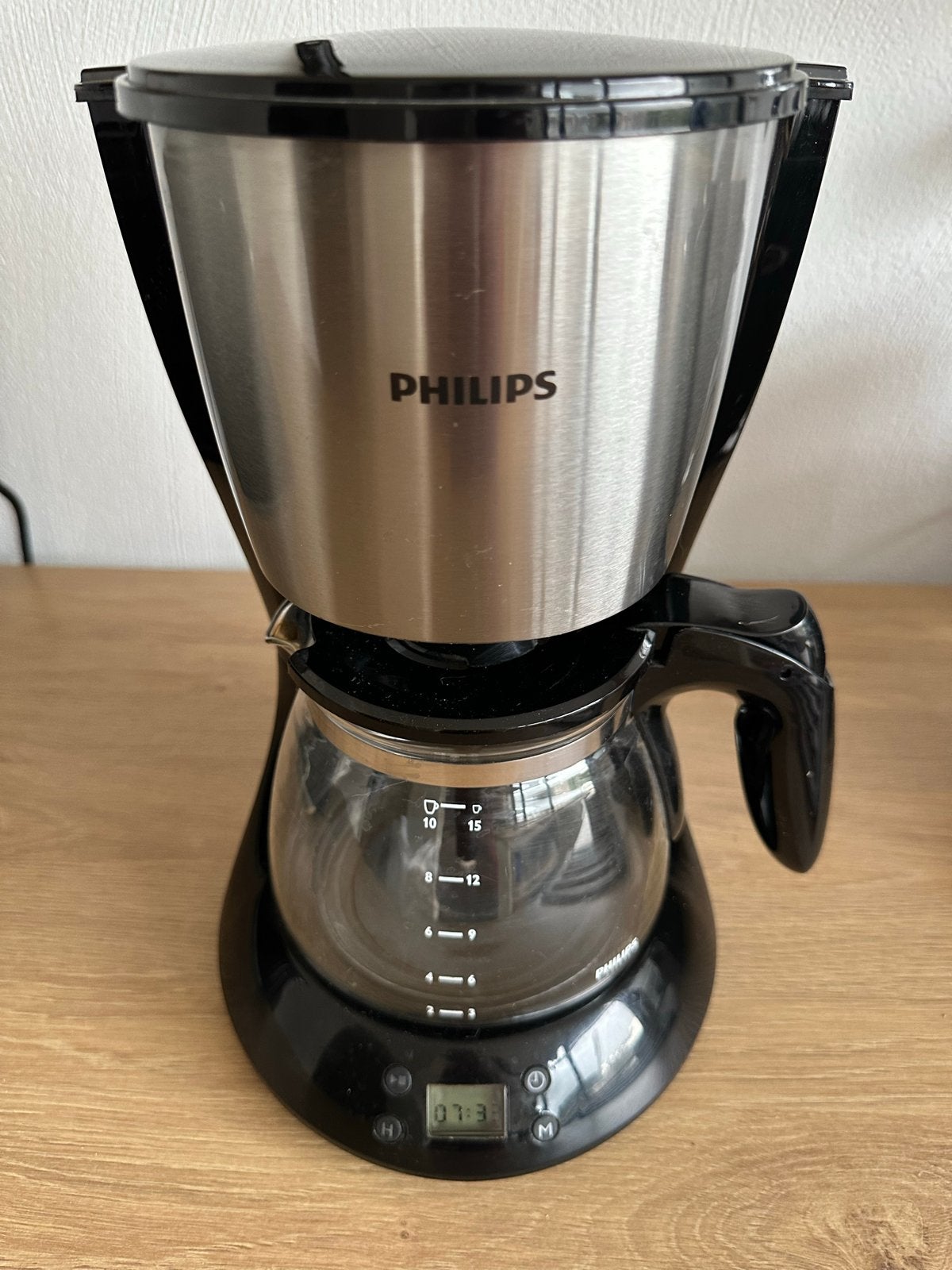 Philips Koffiezetapparaat (filter) met Timer, Gebruikt, 10 kopjes of meer, Koffiemachine, Gemalen koffie