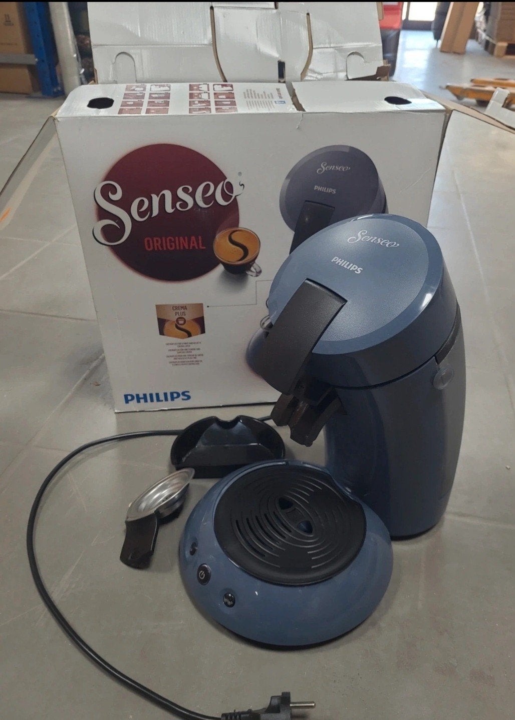 Philips Senseo Original Crema Plus Koffiezetapparaat, Witgoed en Apparatuur, Ophalen of Verzenden, Zo goed als nieuw, 2 tot 4 kopjes