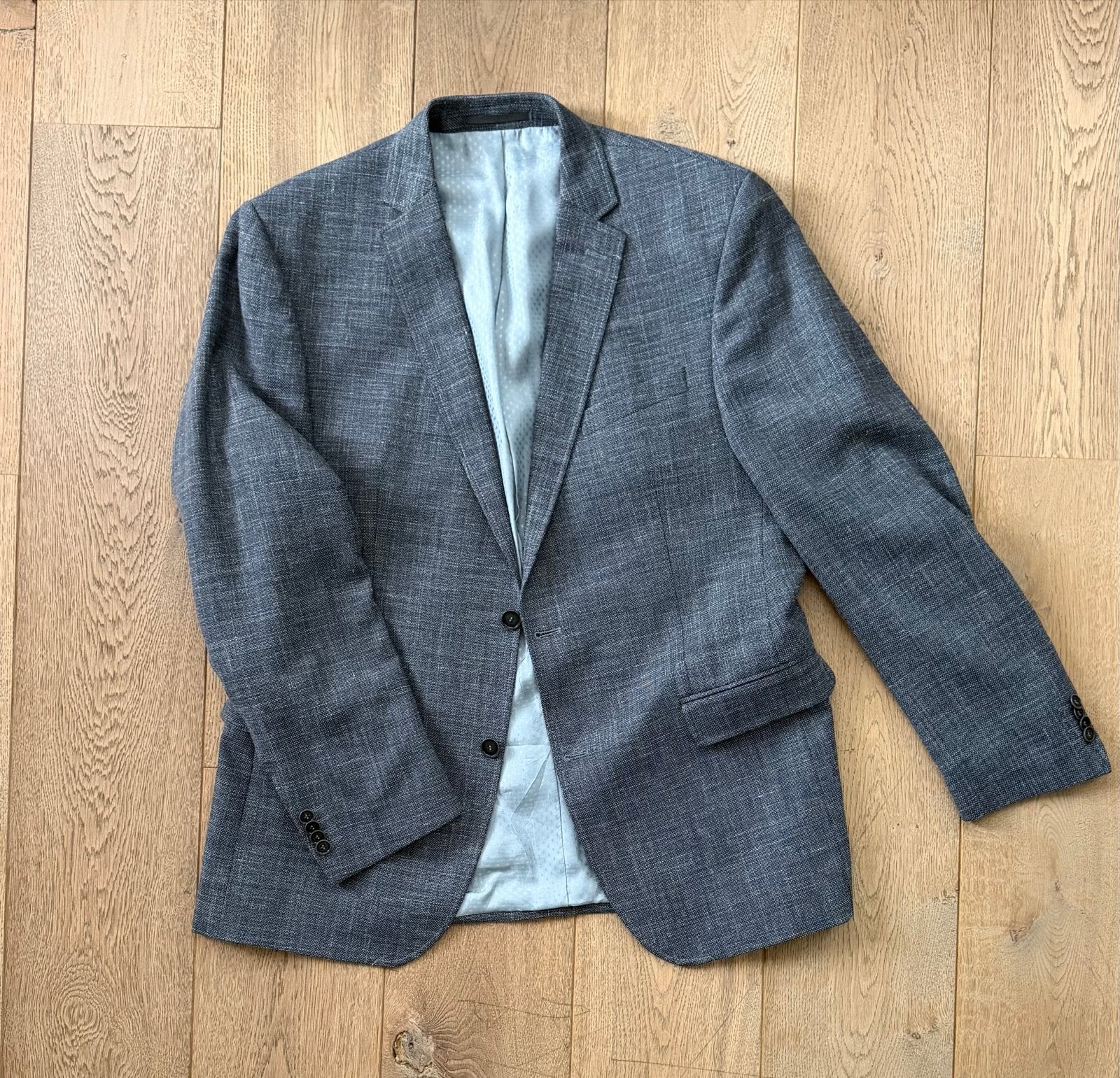 Carl Gross Heren Colbert Maat 54 Grijs, Ophalen of Verzenden, Zo goed als nieuw, Maat 56/58 (XL), Grijs