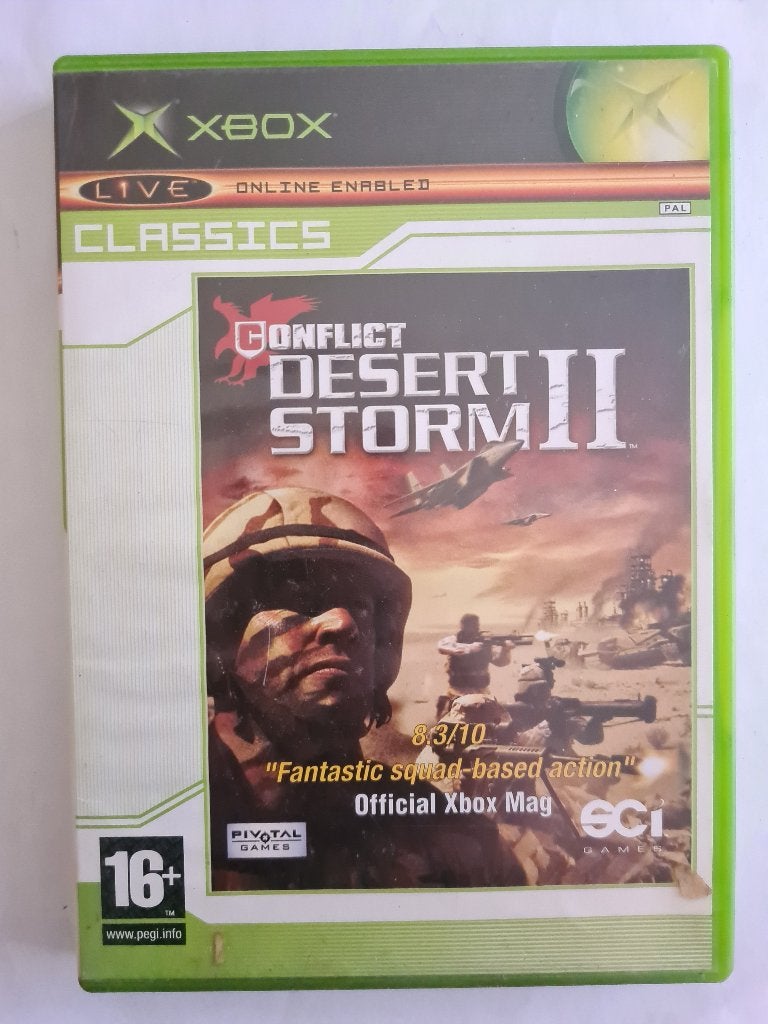 conflict DESERT STORM II, Gebruikt, 1 speler, Racen en Vliegen, Ophalen of Verzenden