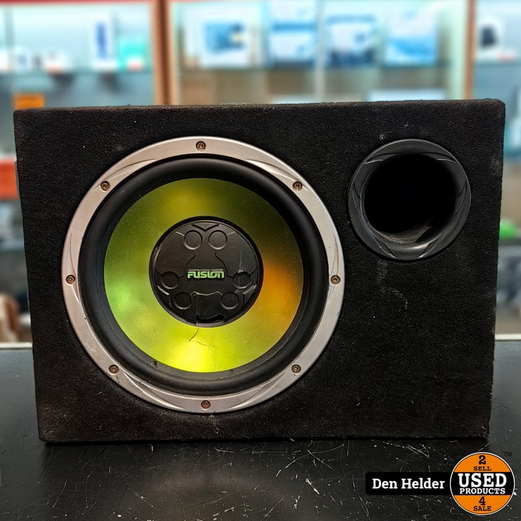 Fusion Auto Subwoofer - In Nette Staat, Flex Ltd., Gebruikt, https://flex.com/contact-us, Nobelstraat 10, 5807 GA Oostrum LB, Limburg, Nederland