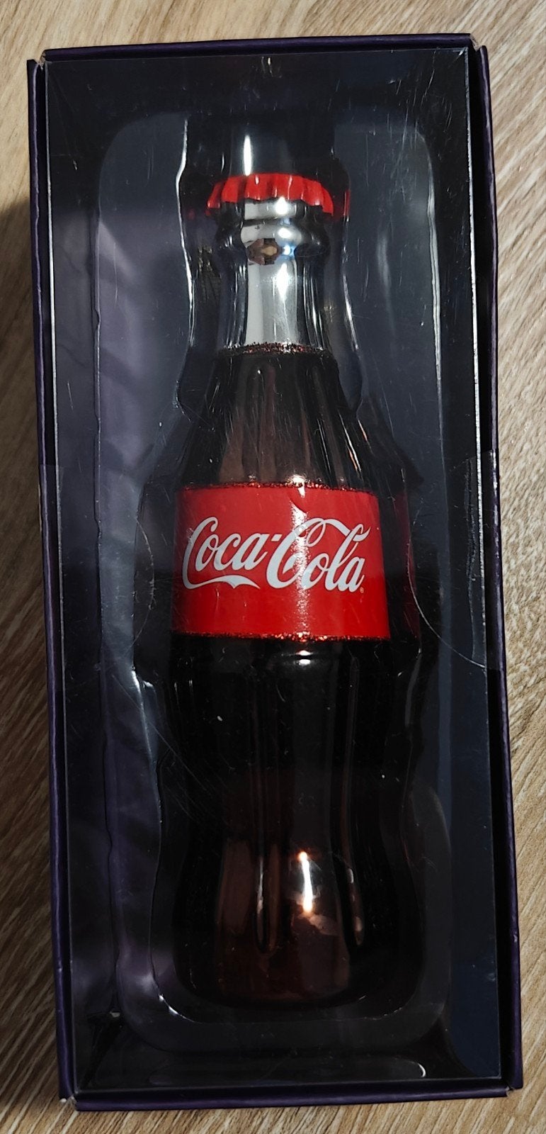 Nieuwe Coca Cola flesje kersthanger ornament (4 beschikbaar), Ophalen of Verzenden, Nieuw