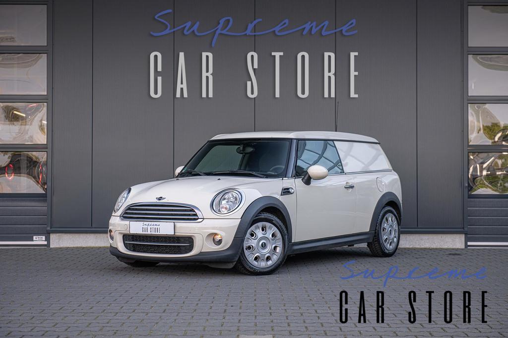 Mini Clubman 1.6 Cooper D I R55 I Clubvan! I Airco I Uniek!, Auto's, Voorwielaandrijving, Elektrische ramen, Gebruikt, 4 cilinders