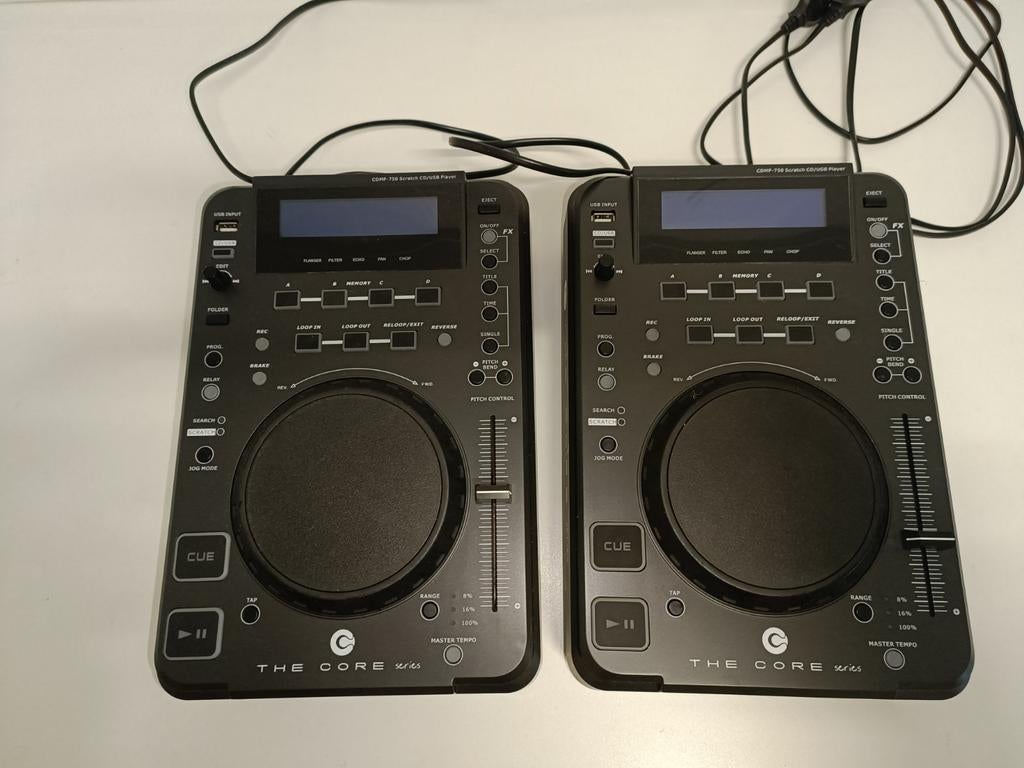 DAP Audio - The Core Series - CDMP-750 Scratch CD/USB Player, Ophalen, Zo goed als nieuw, Dj-set, Overige merken