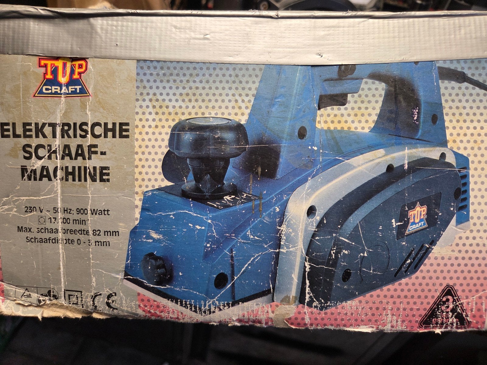Elektrische schaafmachine - weinig gebruikt, Doe-het-zelf en Verbouw, Ophalen of Verzenden, Gebruikt, Elektrisch