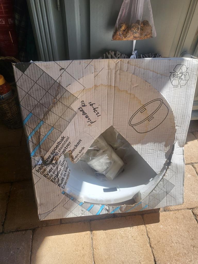 Ploeger spoelbak met toebehoren., Ophalen of Verzenden, Nieuw