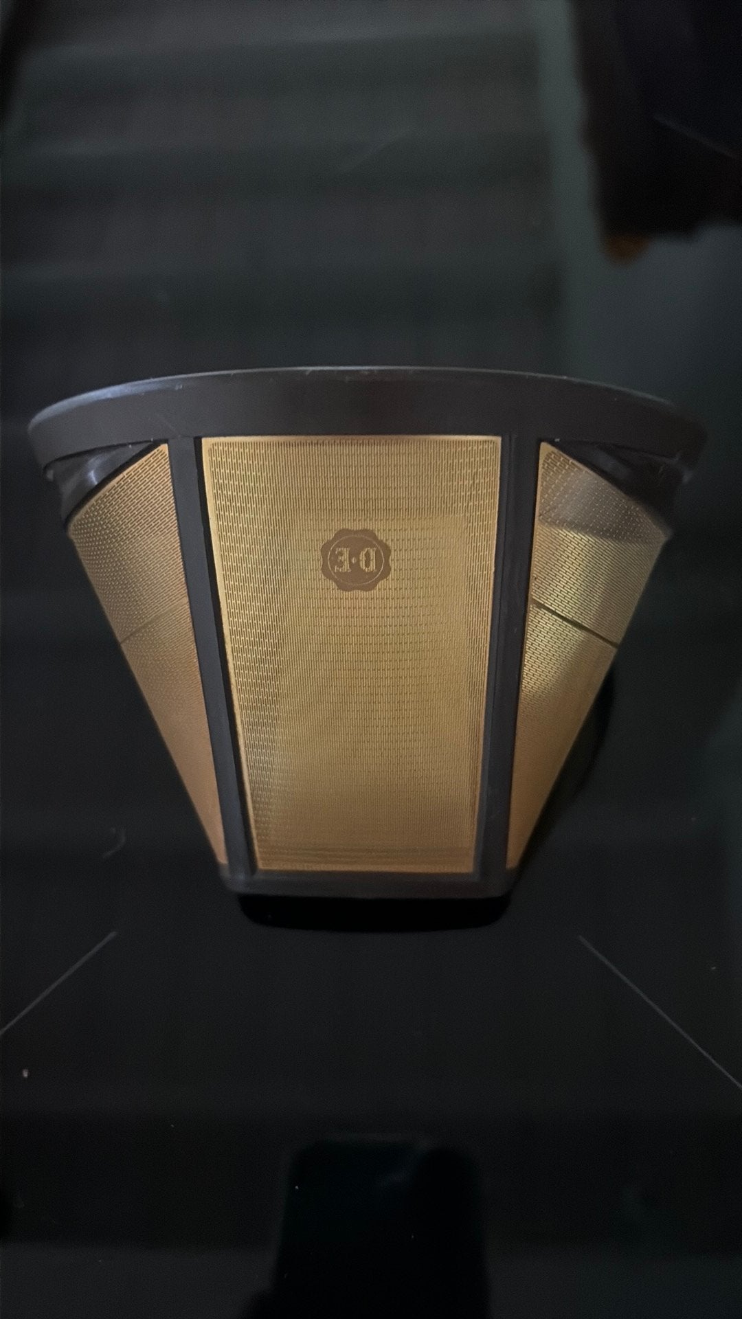 Herbruikbaar koffiefilter Moccamaster Douwe Egberts, Ophalen of Verzenden, Zo goed als nieuw