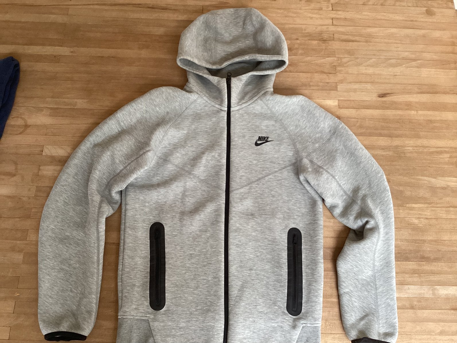 Nike Tech Fleece Hoodie Grijs - Maat S, Nike, Ophalen of Verzenden, Grijs, Gedragen