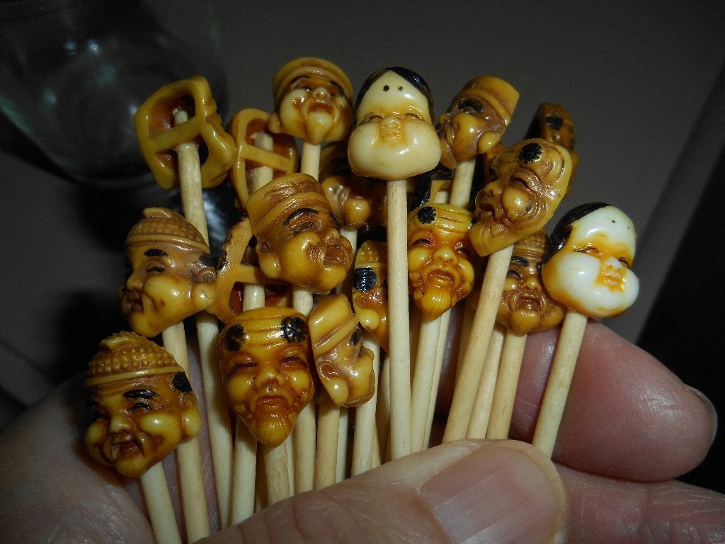 cocktail prikkers Japans, Ophalen of Verzenden