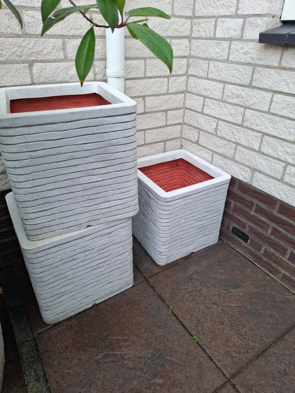 CAPI Europe potten, Ophalen, Gebruikt, 40 cm of meer, Vierkant