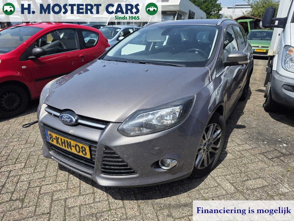 Ford FOCUS Wagon 1.0 EcoBoost Titanium Bj.2013 *Defect aan M, Euro 5, Gebruikt, Bruin, Origineel Nederlands