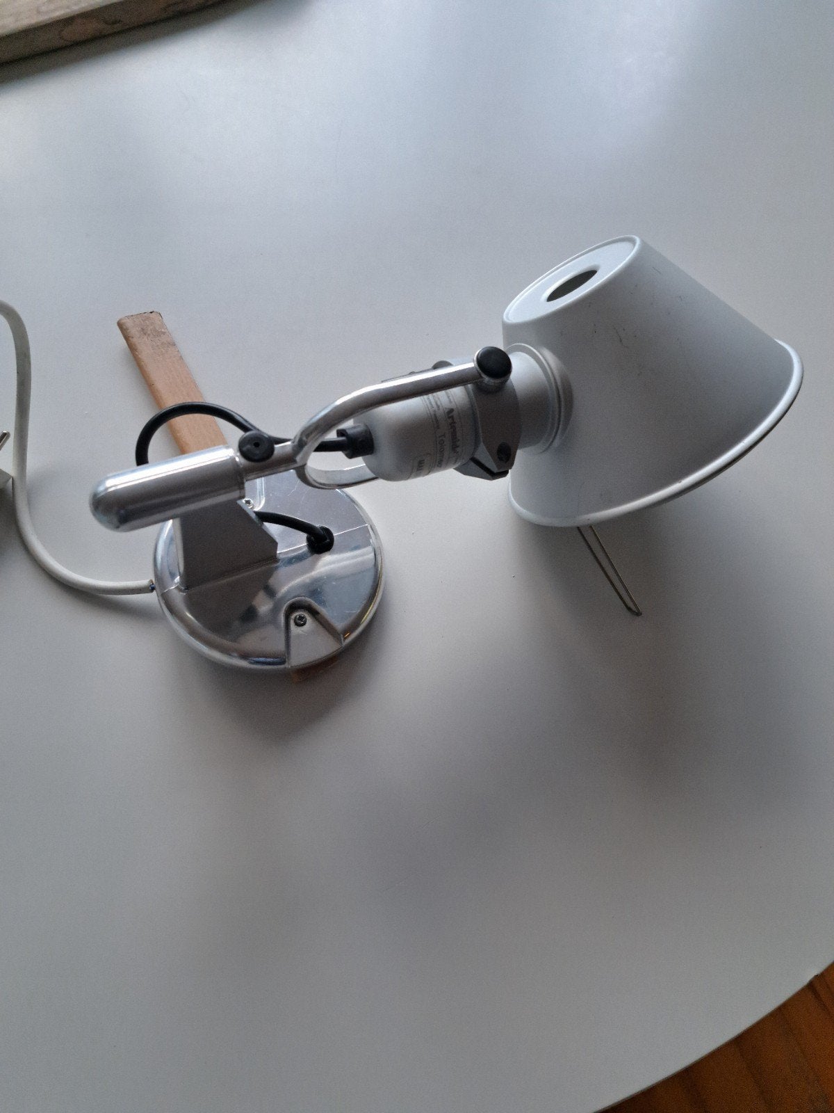 Artemide Tolomeo Faretto wandlamp - Zo goed als nieuw, Huis en Inrichting, Gerichte verlichting, E14 (klein), Ophalen of Verzenden
