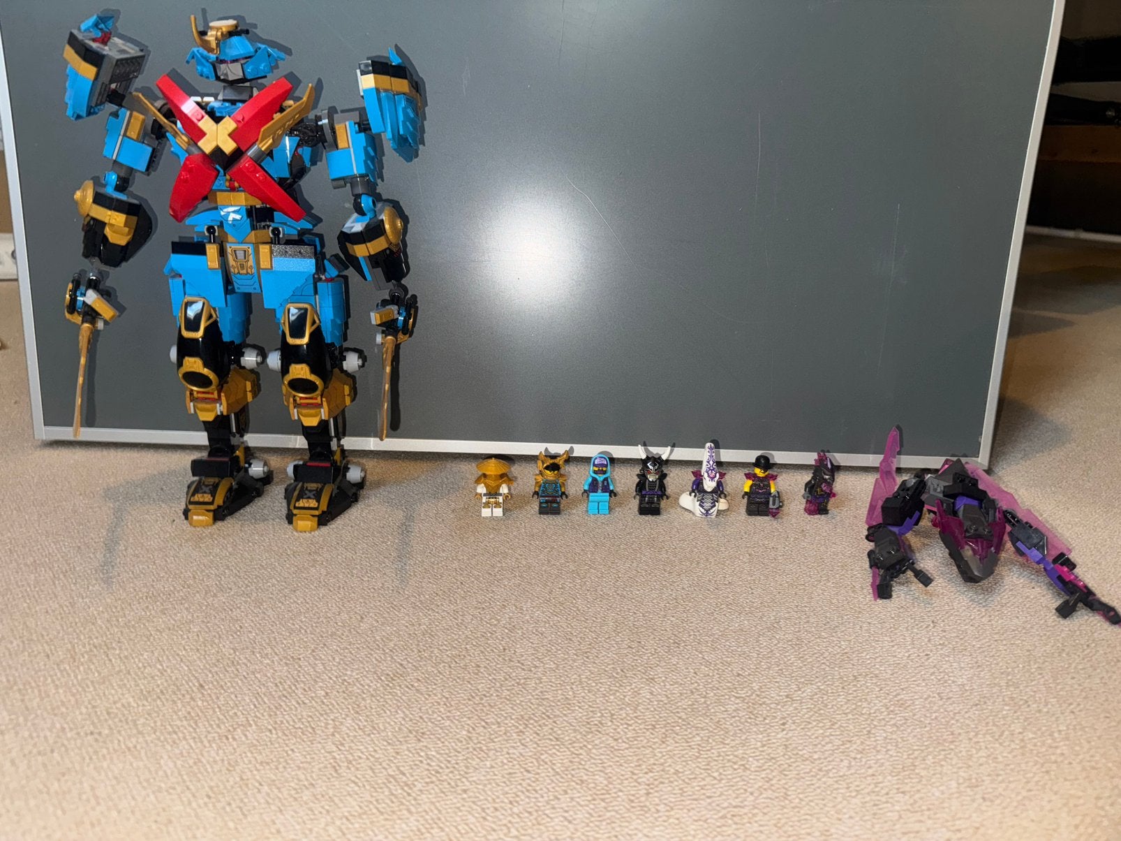 Lego ninjago nya’s samurai x mech set 71775, Avontuur en Actie, Ophalen of Verzenden, Zo goed als nieuw, 3 spelers of meer