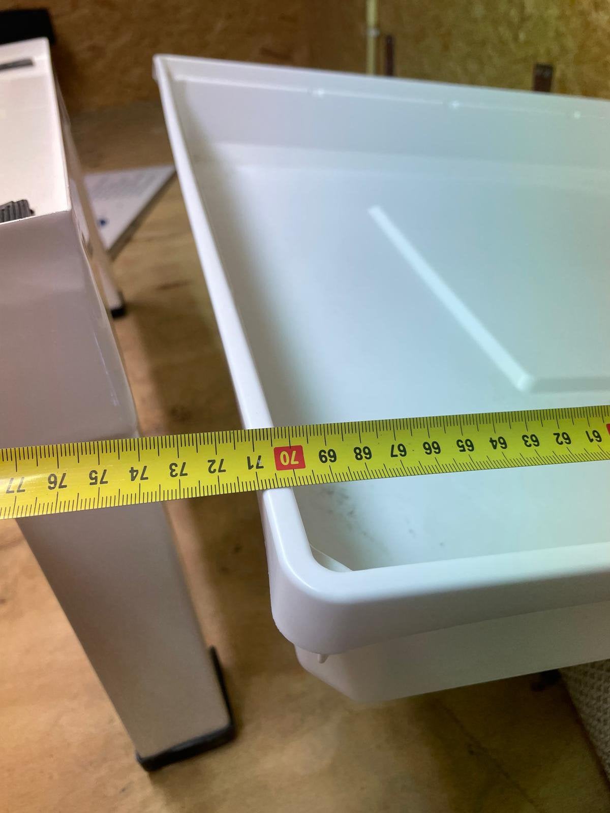 Wasmachine lekbak, Ophalen, Zo goed als nieuw