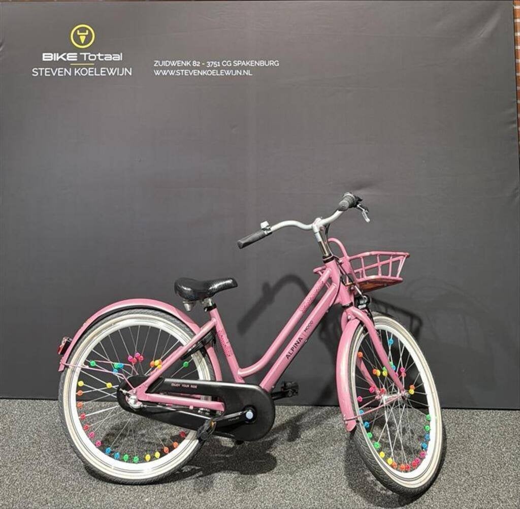Alpina Mood M24 NR3 Jeugdfietsen dark mauve matt, Ophalen, Gebruikt, 24 inch