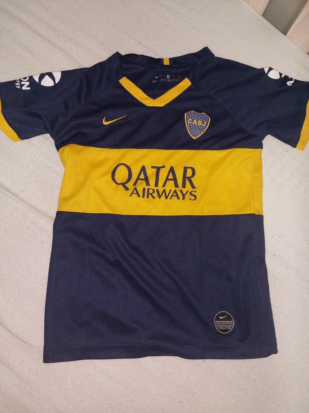 Boca Juniors Thuisshirt Tevez #10 - junior Maat M, Ophalen, Nike, Nieuw, Voetbal