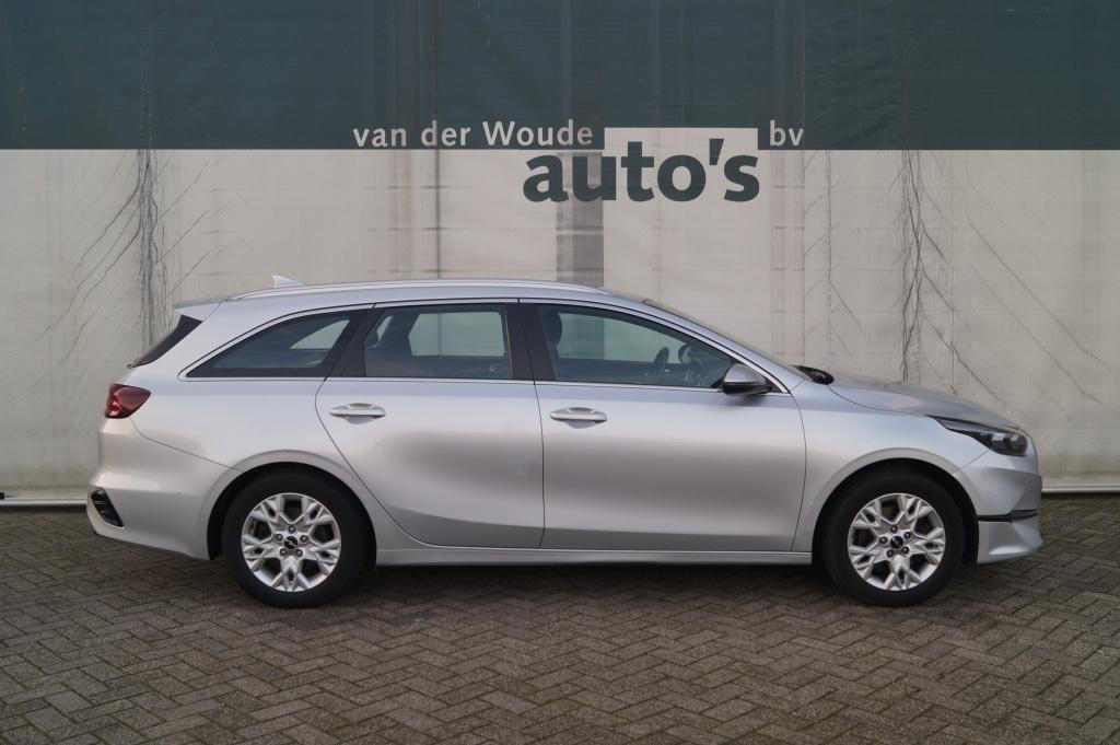 Kia Ceed SW 1.0 T-GDi DynamicLine -NAVI-ECC-CAM-TREKHAAK-, Stof, Gebruikt, Euro 6, Origineel Nederlands