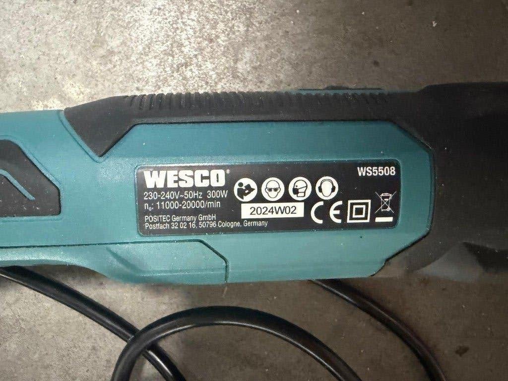 Wesco multitool fijn zaag schuurmachine, Ophalen of Verzenden, Zo goed als nieuw