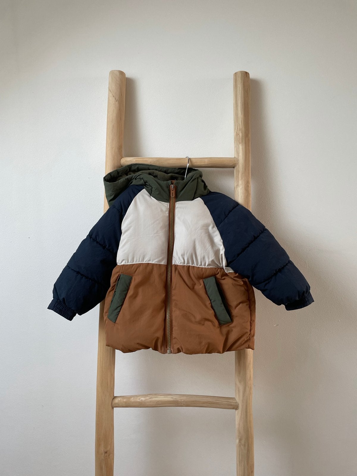 Zara - winterjas maat 86, valt groot, Ophalen of Verzenden, Gebruikt, Jongetje of Meisje, Jasje