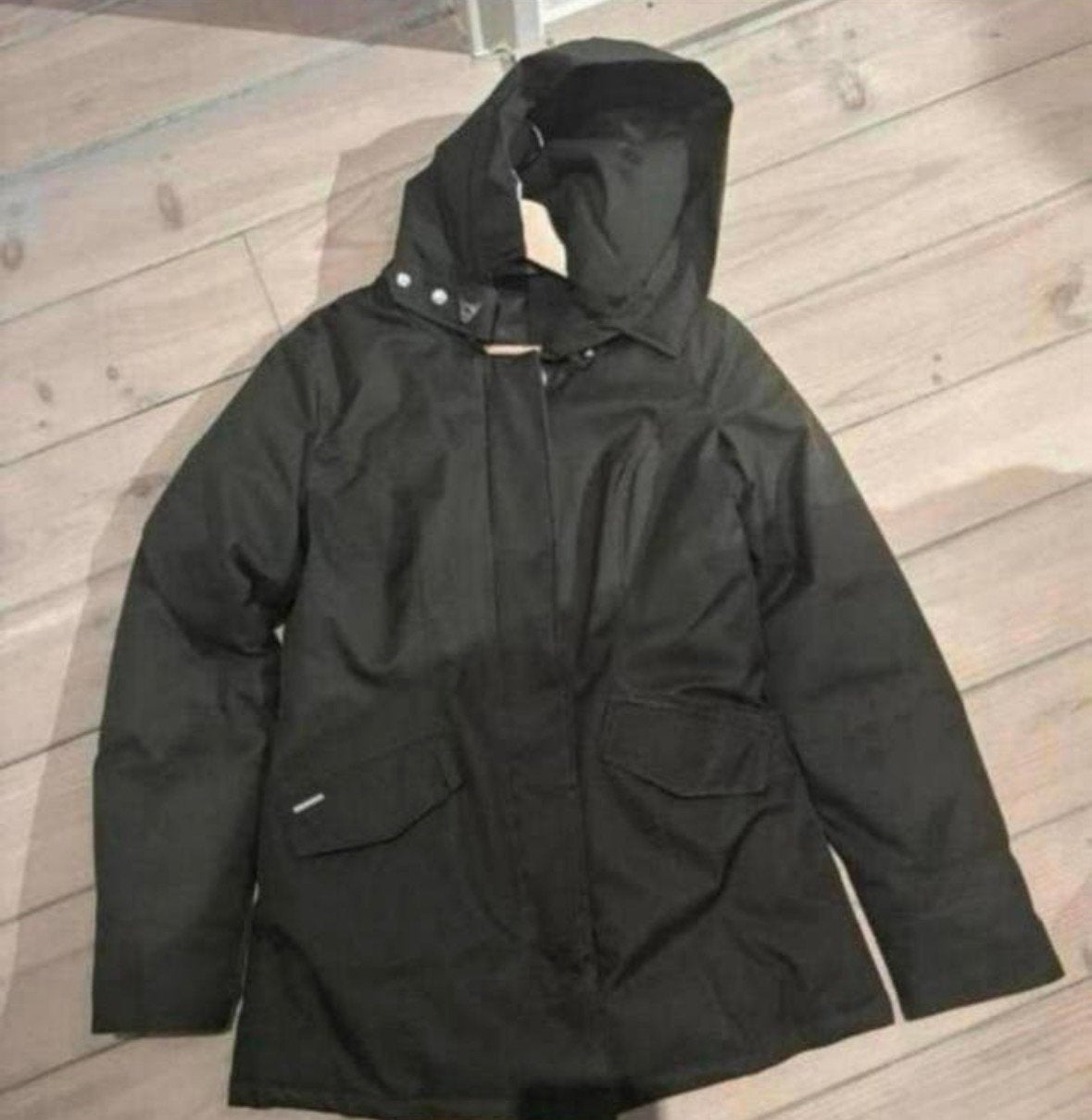 Dames AirForce donkergroene parka maat kinder maat L = 38-40, Ophalen of Verzenden, Gedragen, Maat 38/40 (M), Groen